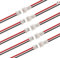 vuniversum Lot de 5 paires de connecteurs Micro JST SH 1.25 1,25 mm 2 broches mâles femelles avec câble électronique en PVC de 15 cm 28 AWG