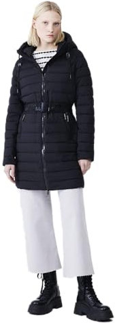 LTB Jeans Damen Cadaga Puffermantel, Black 200, L