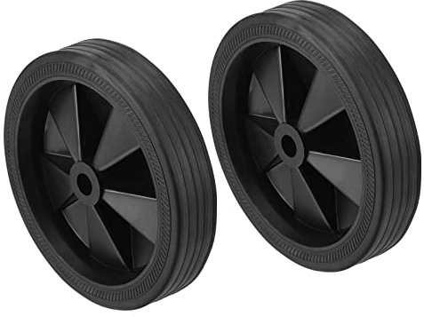 PATIKIL 5.8 Air Compressor Wheels, 2 Pack Universal Air Compressor Wheel Replacement Part with 0.5 Dia. Hole for Easy Mobility