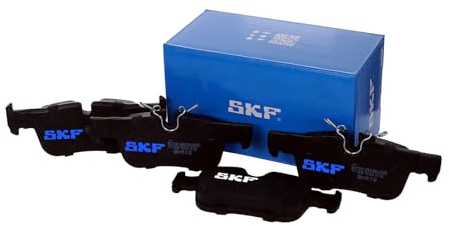 SKF Scheibenbremse Bremsbelag VKBP 90078-4er Set - Position Hinterachse Höhe 77mm Länge 154mm Breite 83mm Dicke 16mm - OE Qualität | Kompatibel mit: BMW 1, 2 Active Tourer, 2 Active Tourer Van, 2 Gran Coupe, 2 Gran Tourer, 2 Gran Tourer Van, X1, X1 Van, X2