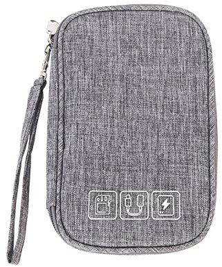 Koanhinn Mini Data Storage Bag Power Bank Data Cable Storage Bag Mobile Power Storage Bag Portable Storage Bag