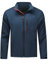 YOUTHUP Blouson Hommes Léger Veste en Micro Polaire Imperméable Veste Sportif Printemps Bleu Marine XL