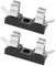 VGOL 2 Stück Auto Soffitten Lampenfassung Auto LED Lampenfassung Clip Auto Sicherungshalter Klemme für 31mm-36mm Glühbirnen Eisenbahn Modellbau Auto Kennzeichen Beleuchtung