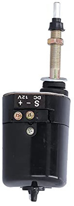 TKSE Wischermotor Mit Schalter, DC12V Metall Scheibenwischermotor 105° Wischfeld Universalzubehör Für Traktoren Wischer/Wischerblätter Und Zubehör Automotive Innen- Und Außenbereich