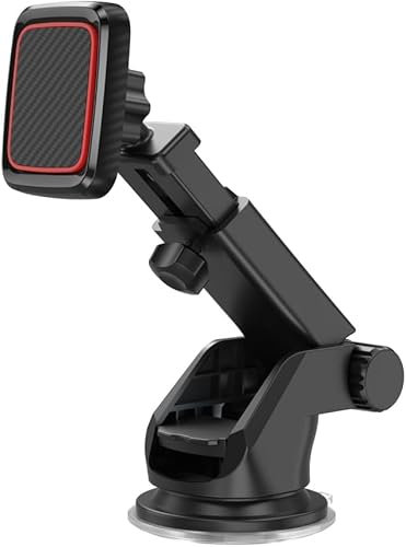 Okaymobile Support magnétique de voiture à ventouse pour Xiaomi Redmi A2 12 5G 12R 13C 13 14 13T A3 13R 13C K70 K70 Lite Pro Ultra Turbo 5G 4G Smartphone Long cou rotatif à 360° C83
