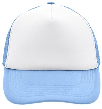 noTrash2003 Trucker Mesh Baseball Cap Truckerhat Unisex Einheitsgrösse und Kindermodelle Basecap Baseball-Hat über 40 Farben Einfarbig Zweifarbig Polyester Baumwolle
