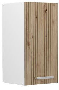 Vicco Hängeschrank R-Line, hängender Küchenschrank, Artisan-Eiche/Weiß, 30 cm