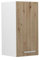Vicco Hängeschrank R-Line, hängender Küchenschrank, Artisan-Eiche/Weiß, 30 cm