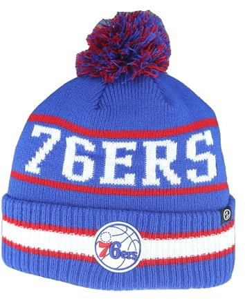 ZHATS Unisex-Erwachsene NBA Officially Licensed Pom Freestyle Beanie-Mütze