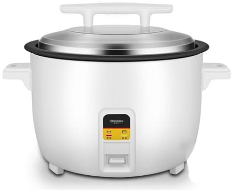 MGHRUE Olla arrocera eléctrica de Gran Capacidad de 8L/10L/13L/18L/23L, Cantina, Hotel, Hotel Comercial, hogar, Olla arrocera Grande Antigua para 4-40 Personas,28L