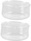 iplusmile 2 Pièces Pot de Fleurs en Verre Transparent réservoir d'aquarium de Bureau Terrarium végétal Micro Vase Paysage Micro Terrarium paysager Pot de Terrarium Un Verre