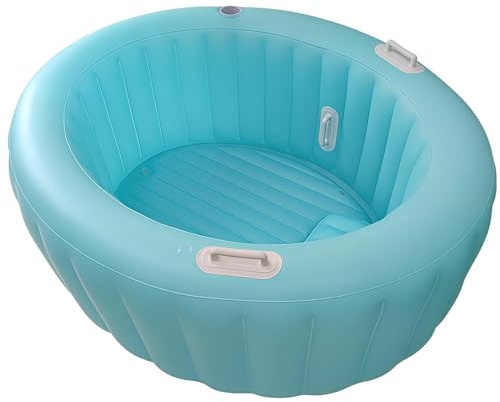 Palla Gonfiabile per Nascita con Pompa Elettrica, Configurazione Rapida per Nascita in Acqua Rilassante, Raccomandata da Ostetriche e Ostetrici, Include Fodera Monouso