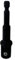 DEWALT Impact Socket Adapter, Hex Shank, 1/4-Inch to 1/2-Inch (DW2547IR)