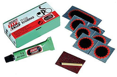 Rema Tip Top TT02 Touring Pannenreparaturset, 20 Stück, schwarz/rot