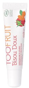 Too Fruit Organic Skincare for Teen Lip Balm, Raspberry and Almond, 0.34 Fluid Ounce by Too Fruit Organic Skincare for Teen