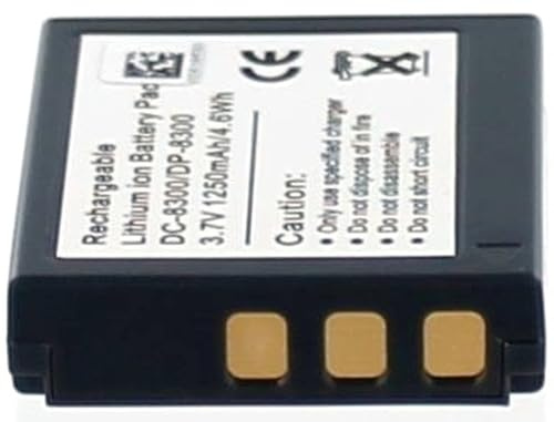 AGI 96385-Ionen 1000 mAh 3,7 V Akku wiederaufladbar – Akkus (1000 mAh,-Ionen (LiIon), 3,7 V, schwarz, 1 Stück (S))