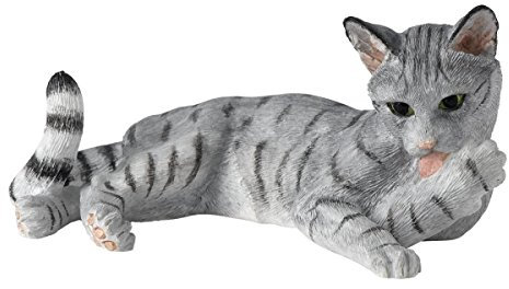The Cat Collection. Liegende Katze, Polyresin. Border fine Arts. 10,5 cm. F869.