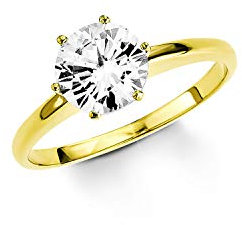 Amor Ring Damen Ringe, mit Zirkonia synth., Gold, Kommt in Schmuck Geschenk Box, 9828463
