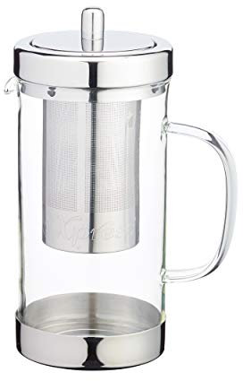 LE XPRESS Teekanne Siebeinsatz 1Liter in transparent, Kunststoff, 12 x 17 x 22 cm