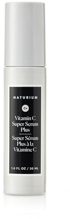 Naturium Vitamin C Super Serum Plus, Smoothing Face Care, plus Retinol, Hyaluronic Acid, Niacinamide & Salicylic Acid | 1.0 FL OZ / 30 ML