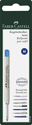 FABER-CASTELL 148788 - Kugelschreibermine, Mine M, blau