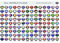 Oedim Pegatina Fotomural Banderas del Mundo Nombre Paises 180 x 120 cm | En Español l Adhesivo de Facil Colocación | Fotomural | Pegatina Económica y Resistente