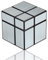 Würfel 2 x 2 x 2 Mirror Cube 2 x 2 Silber originelles Geschenk LEVEL25