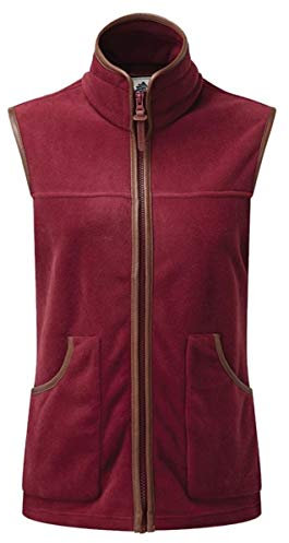 Shooterking Performance Fleece Weste Bordeauxrot