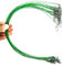Fishing Wire Leaders for Saltwater: 30pcs Stainless Steel Line Leaders Nylon-Coated 19 - 100 LB High Strength Wire Rig for Shark Barracuda Pike Fishing - Green