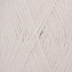 Super-fine Alpaca and Peruvian highland Wool Yarn Teardrop-shaped 4 or Medium-sized Aran Worsted Weight - 51g ball - 80m (1101 White)