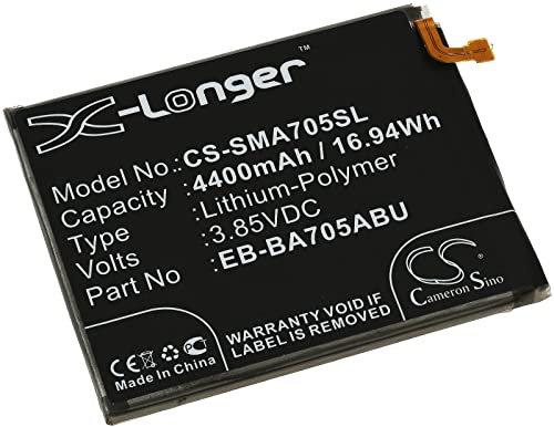 Batterie pour Smartphone Samsung SM-A705 / SM-A705F7DS / SM-A705FN/DS, 3,85V, Li-Polymer [ Batterie pour PDA ]