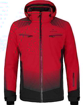 Bergson TAAVI | Herren Skijacke, wattiert, 20000 mm Wassersäule, Chinese red [104], 26 - Herren