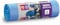 ANNA ZARADNA ST-AZ-010882 Lot de 25 sacs poubelle universels 60 l | Sacs poubelle pour les déchets ménagers et le bureau en film granulé HDLD épais Couleur : bleu