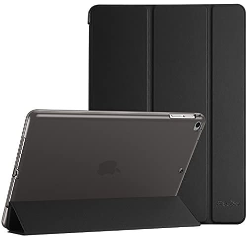 ProCase Soft Hülle für iPad 9.7 Zoll 6. Generation 2018/5. Generation 2017 /iPad Air 1/2 Modell A1822 A1823 A1893 A1474 A1475, Weich TPU Schutzhülle Case Cover für iPad 6/5 -Schwarz