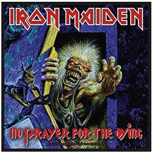 Iron Maiden No prayer for the dying Unisex Patch multicolor 100% Polyester Band-Merch, Bands
