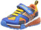 Geox J BAYONYC Boy Sneaker, LT Blue/Yellow, 34 EU