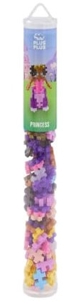 PLUS PLUS - Tube de 100 pièces Princesse - Jeu de Construction - PP4269