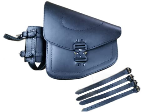 ORLETANOS Werkzeugtasche Odin Blackline kompatibel mit Harley Davidson Softail Heritage Breakout Fat Bob Street Bob Packtasche