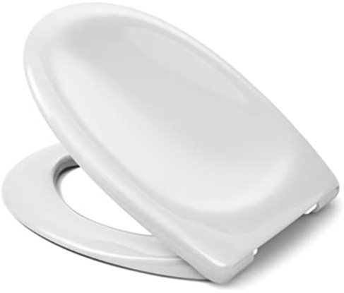 Vigour WC-Sitz Derby Lux Compact DLUXSICAS abnehmbar mit Absenkautomatik & Edelstahlscharnier