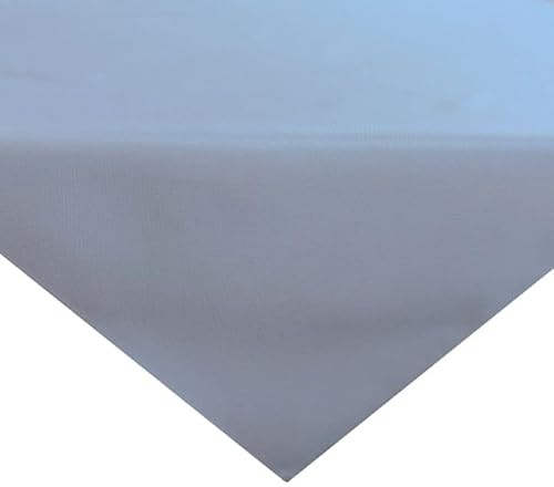 Tischdecke Mitteldecke Unterdecke Gartentischdecke 85 x 85 cm einfarbig abwaschbar fleckgeschützt strapazierfähig für den Innen- und Außenbereich (graublau)