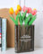 Blumenvase in Buchform, niedliche Bücherregal-Dekoration, einzigartige schwarze Vase für Heimdekoration und kulturellen Geschmack, Acryl-Blumenvasen für Schlafzimmer und Heimbüro, ein Buch über Blumen
