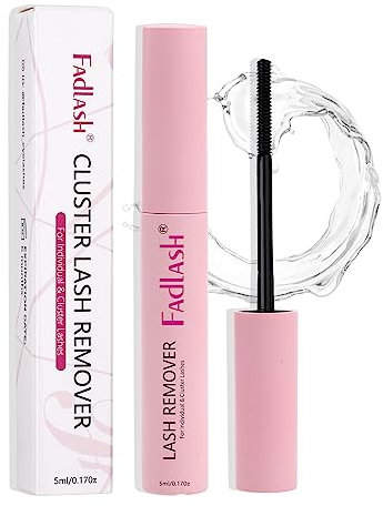 FADLASH Eyelash Glue Remover Cream Low Irritation Cream for Sensitive Skin Lash Remover Individual Eyelash Extension Cleanser 5ml