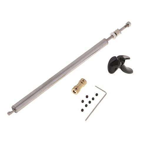 rockible 1/Set Pièces de de Bateau RC Bateau R 3mm 200mm de Joint de Manchon D'hélice d'arbre, 4