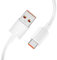 Cable Xiaomi conexión USB C 6A Color Blanco
