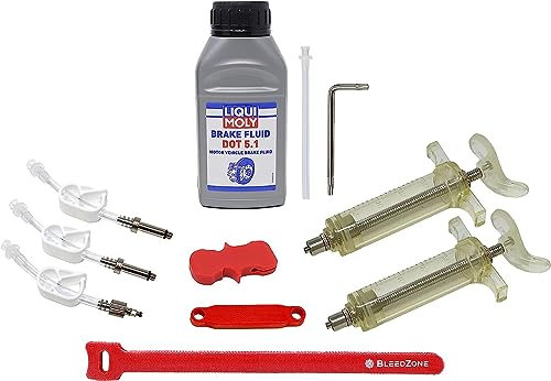 DOT Fluid Universal Disc Hydraulische Bremsenentlüftungsset für SRAM Avid Formula Hayes