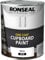 AMK® Ronseal One Coat Cupboard Paint 750ml White Satin For Interior Wood and Furniture No Primer Needed Withstands Knocks & Scuffs