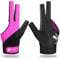 YFY Billard-Pool-Handschuhe für linke Hand, 3-Finger, Spleißprozess, Snooker-Queue-Sporthandschuh, beliebte Größen für Damen und Herren