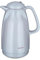 ROTPUNKT Isolierkanne 227 Bella 1,5 l | Zweifunktions-Drehverschluss | BPA Frei- gesundes Trinken | Made in Germany | Warm + Kalthaltung | Glaseinsatz (Shiny White)