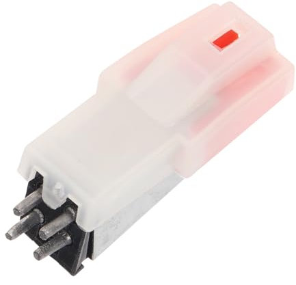 ibasenice Magnetischer Ersatz-stereo-plattenspieler-stift Robustes Material Roter Phonographen-stift Einfach Zu Verwenden