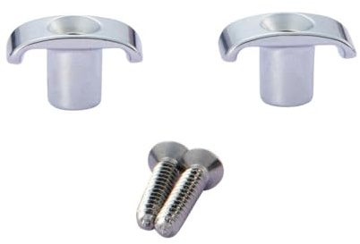 KAISH Set of 2 Stainless Steel Guitar String Guides Steel String Retainers Stainless String Trees for American Ultra/Elite/Pro series ST/TL Chrome